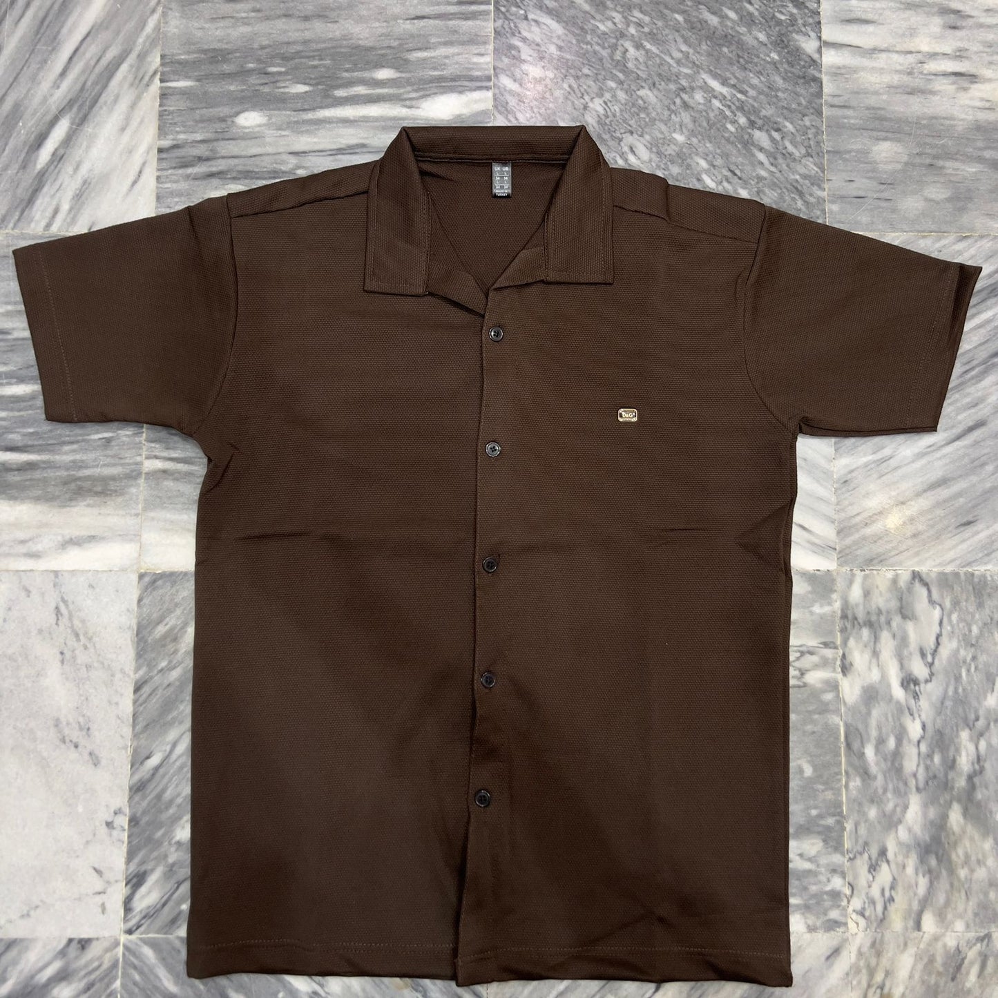 Beige Coat Color Shirt | Premium Cotton Smart Casual Tee