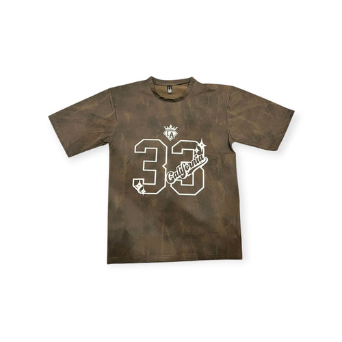 Slim Fit “33 California” Graphic T-Shirt | Premium Cotton Streetwear Tee