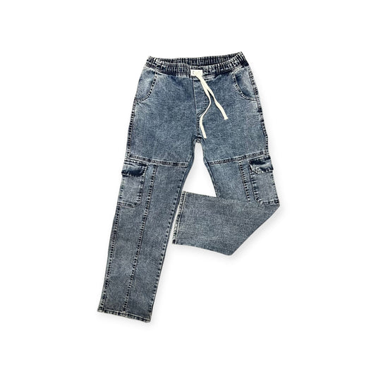 Baggy Fit Cargo Denim Pants | Premium Streetwear Loose Fit Jeans