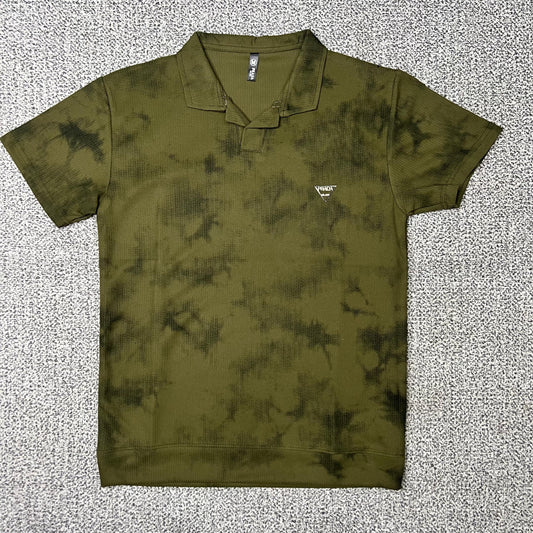 Prada Milano Premium Green Cotton T-Shirt for Men – Luxury Casual Designe|