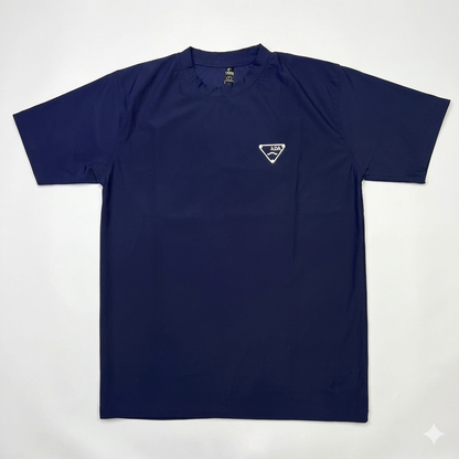 Prada Navy Blue Gym Wear T-Shirt | Premium Performance Cotton Tee