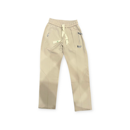 Prada Beige Premium Trousers | Slim Fit Cotton Luxury Pants