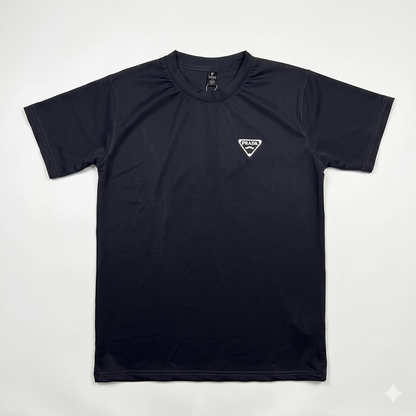 Prada Navy Blue Gym Wear T-Shirt | Premium Performance Cotton Tee