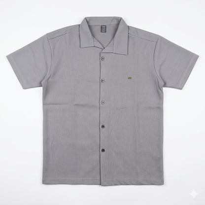 Beige Coat Color Shirt | Premium Cotton Smart Casual Tee