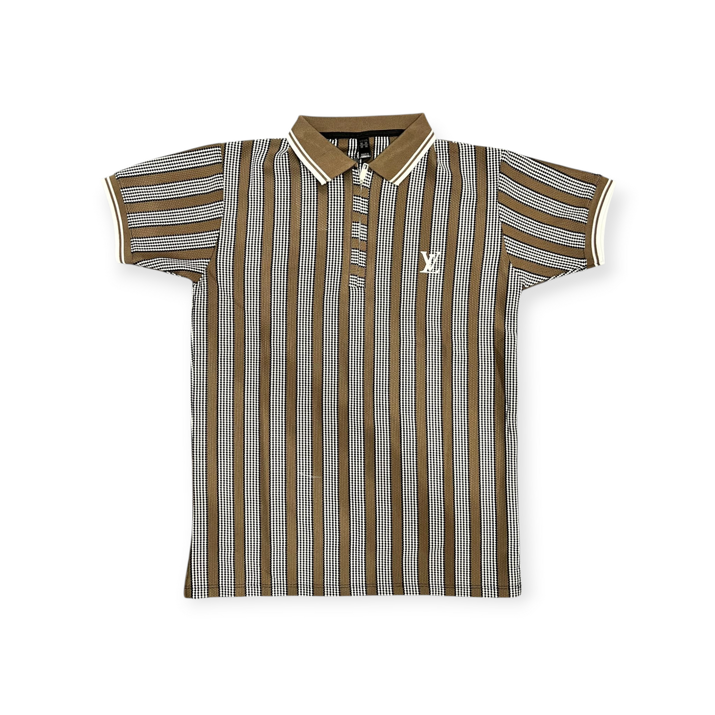 Slim Fit Striped Polo T-Shirt | Old Money Aesthetic Premium Cotton Polo
